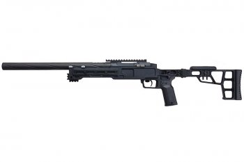 Maple Leaf MLC-LTR Lightweight Tactical Airsoft Sniper Rifle Black