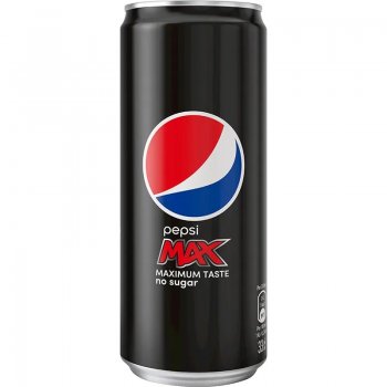 Pepsi Max burk 33cl