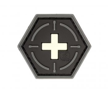 JTG Tactical Medic Rubber Patch Glow In The Dark