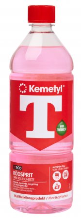 Spritbränsle T-Röd 1 lit Kemetyl